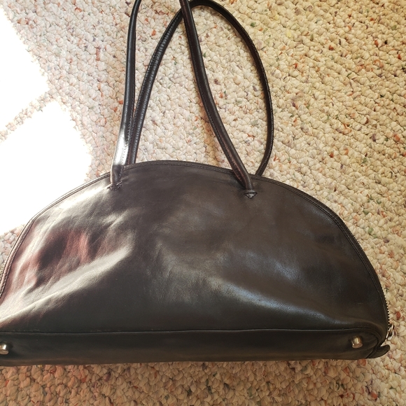 Black leather Monsac purse - Picture 8 of 8